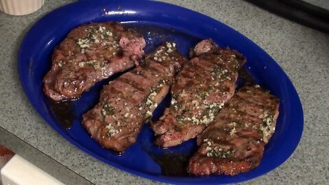 Cooking with IV8888: New York Strip