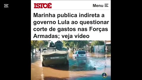 O PATÉTICO VÍDEO-RESPOSTA DA MARINHA CONTRA O GOVERNO LULA