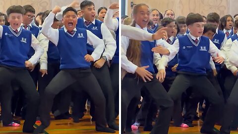 Performing A High School Haka To Start The Year