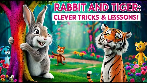 Clever Rabbit and Tiger Tales: Humorous Animal Fables with Valuable Lessons