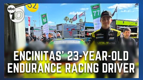 Endurance driver, 23, from Encinitas living dream racing Porsches