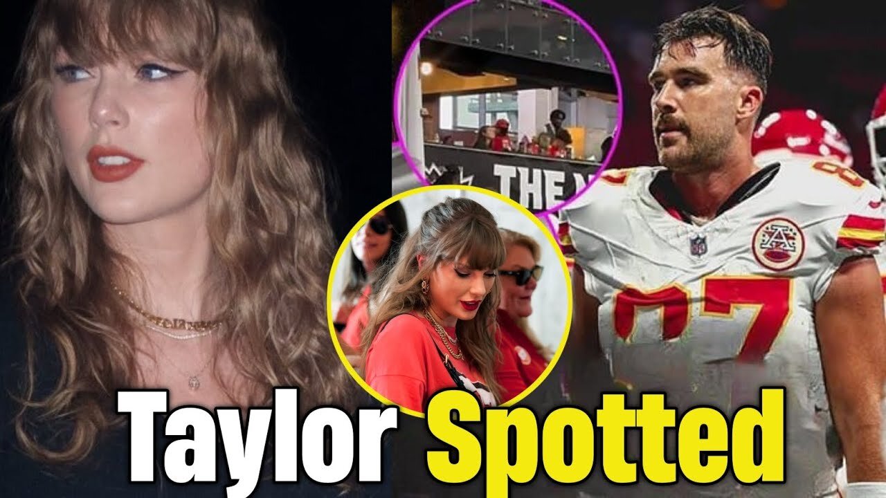 "Taylor Swift Cheers for Travis Kelce Alongside Brittany in VIP Suite at Chiefs vs Falcons!"