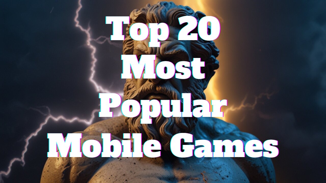 MOST Popular Mobile Games In The World!