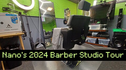 Nano's 2024 Barber Studio Tour