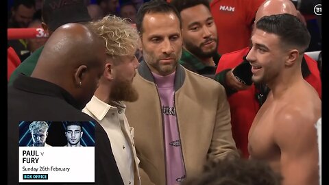 Jake Paul and Tommy Fury First Face-Off