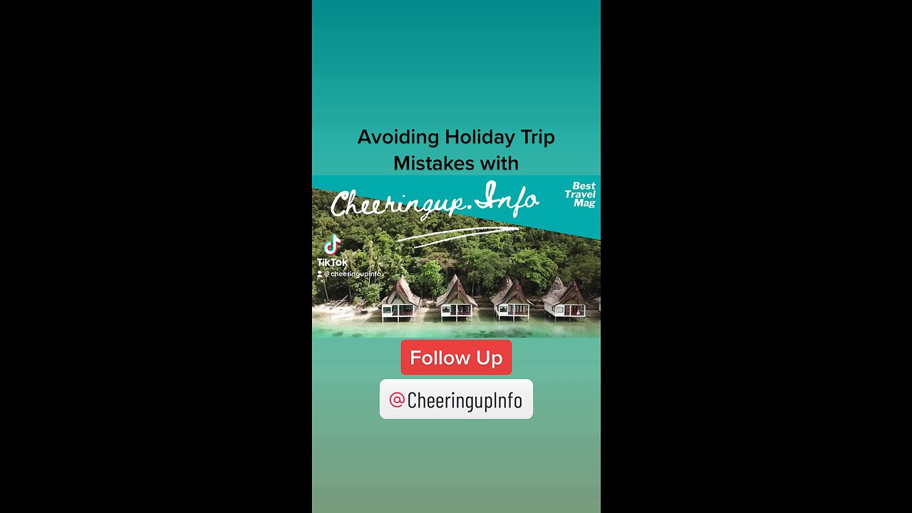 Avoiding Holiday Trip Mistakes