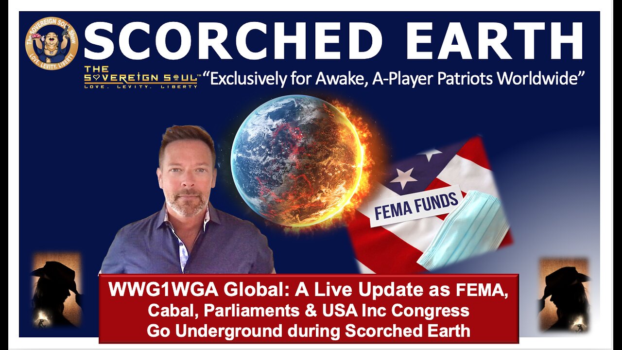 Deep State FEMA & Cabal Weather Weapons initiate SCORCHED EARTH-Parliaments, Congress go Underground