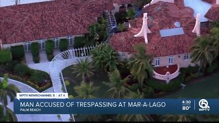 Man who wanted to speak with former president accused of trespassing at Mar-a-Lago