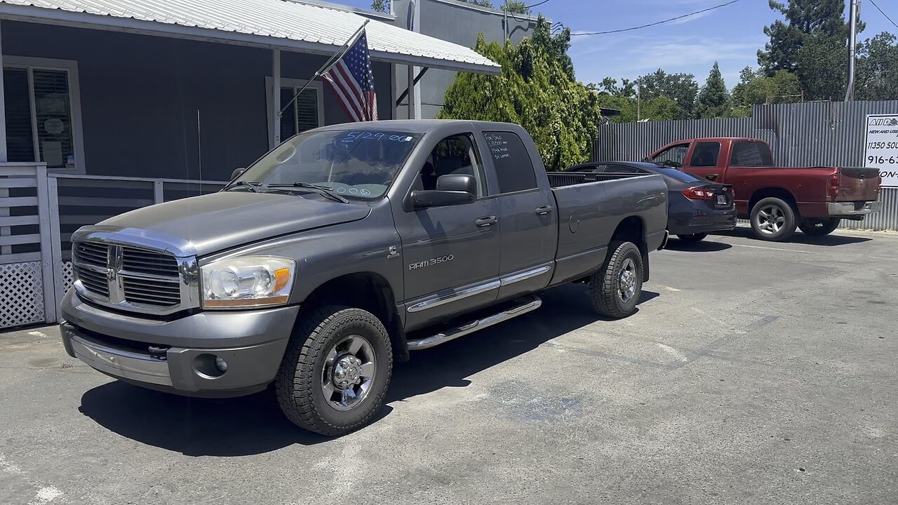 2006 Ram 3500 Srw 5.9l Cummins STK# 5129