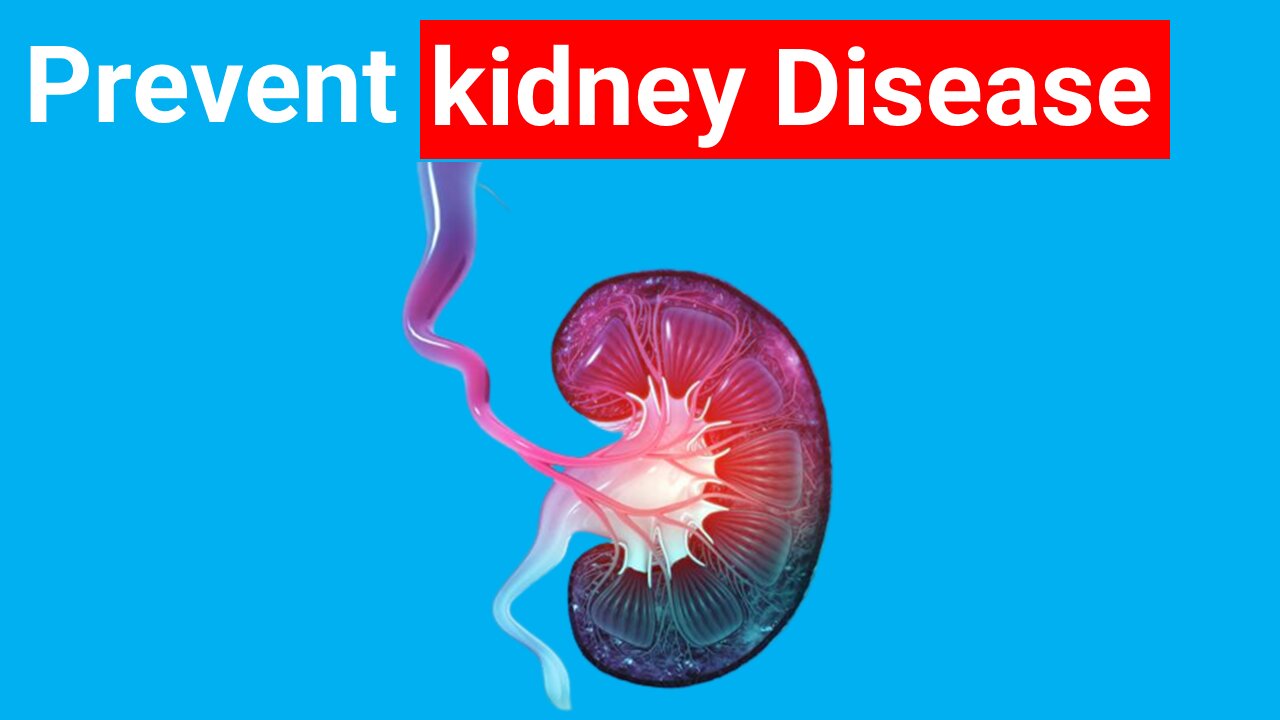 How to reduce risk of KIDNEY DISEASE! 🔵 Dr. Michael