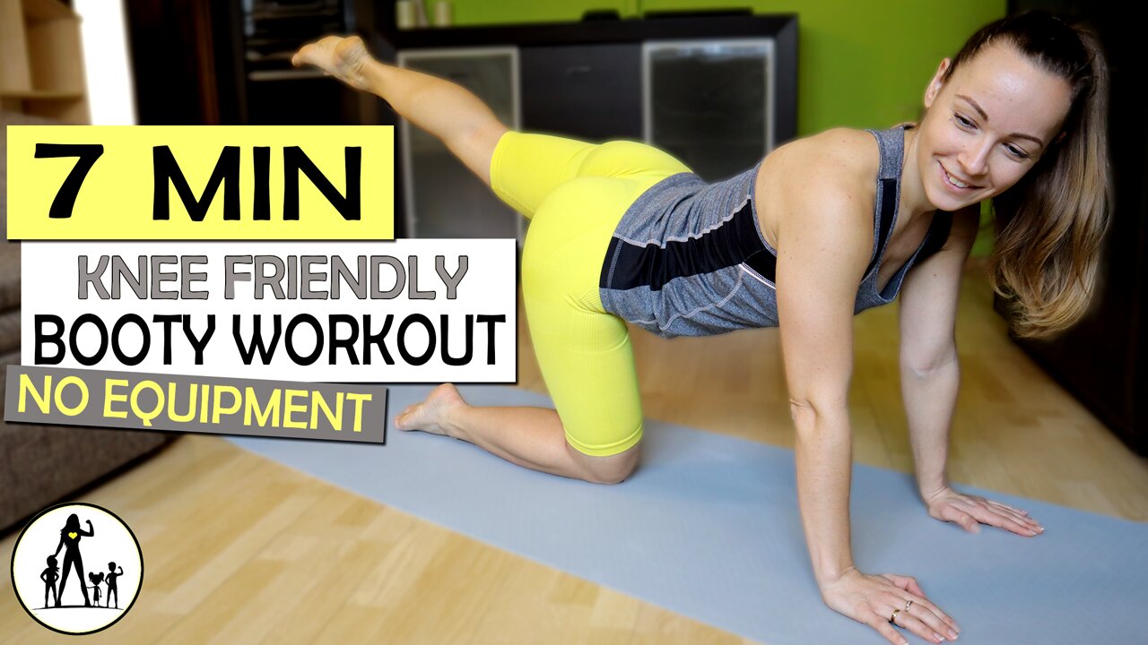 🔥 7 MIN BOOTY WORKOUT At Home