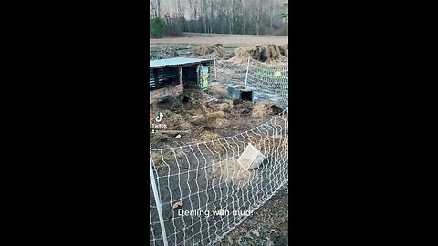 Covering the mud