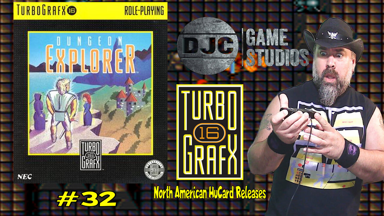 TURBOGRAFX 16 - North American HuCard Releases #32 - "Dungeon Explorer"