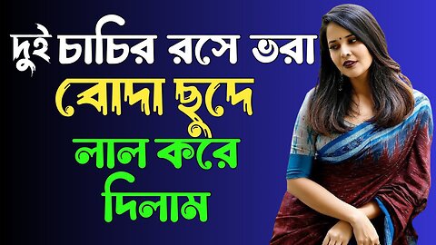 Bangla Choti Golpo | 2 Chachi & Vatija | বাংলা চটি গল্প | Jessica Shabnam | EP-221