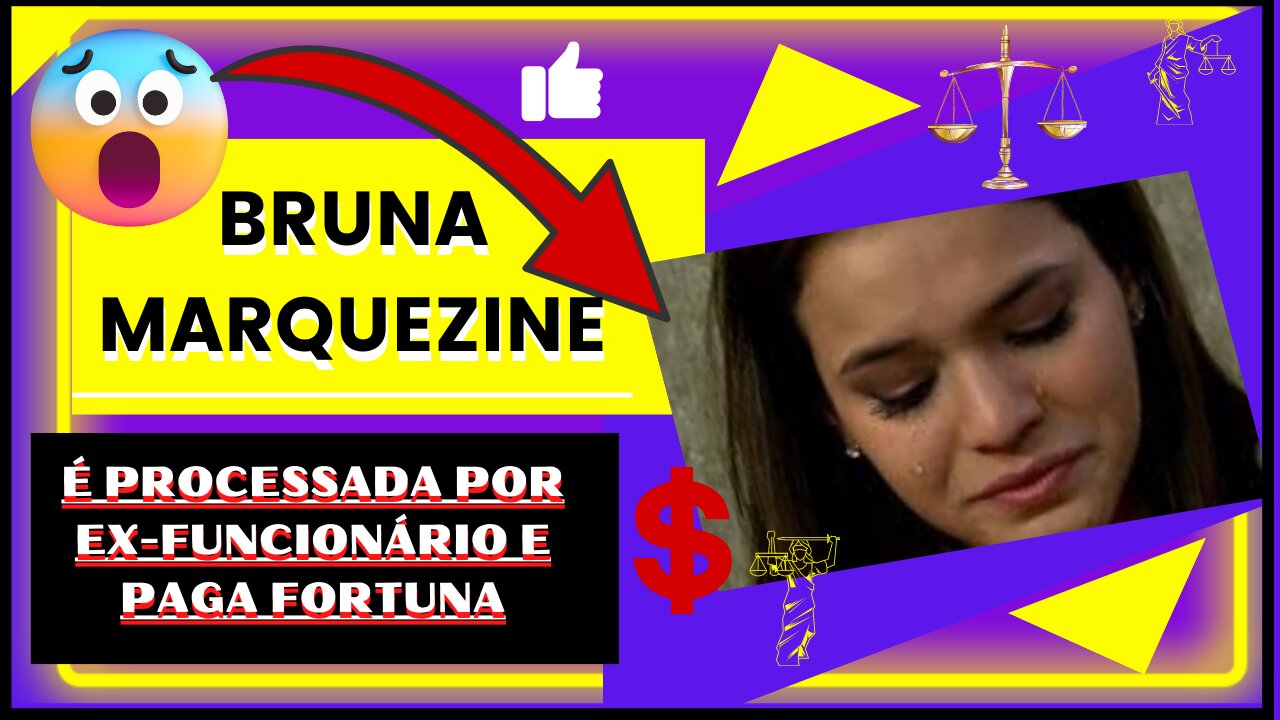 Eita que dor de cabeça para a ,#brunamarquezine,que foi processada por ex-funcionário e paga fortuna