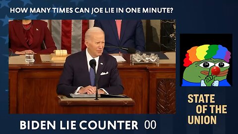 Joe Biden “LIES” at the SOTUA per our lie meter
