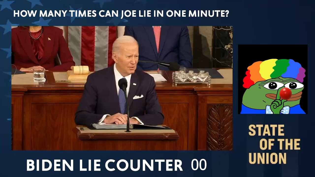 Joe Biden “LIES” at the SOTUA per our lie meter
