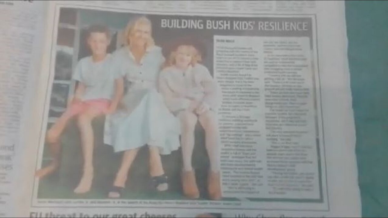 Paper features two redheaded kids called Lachie in quick succession. What are the odds?