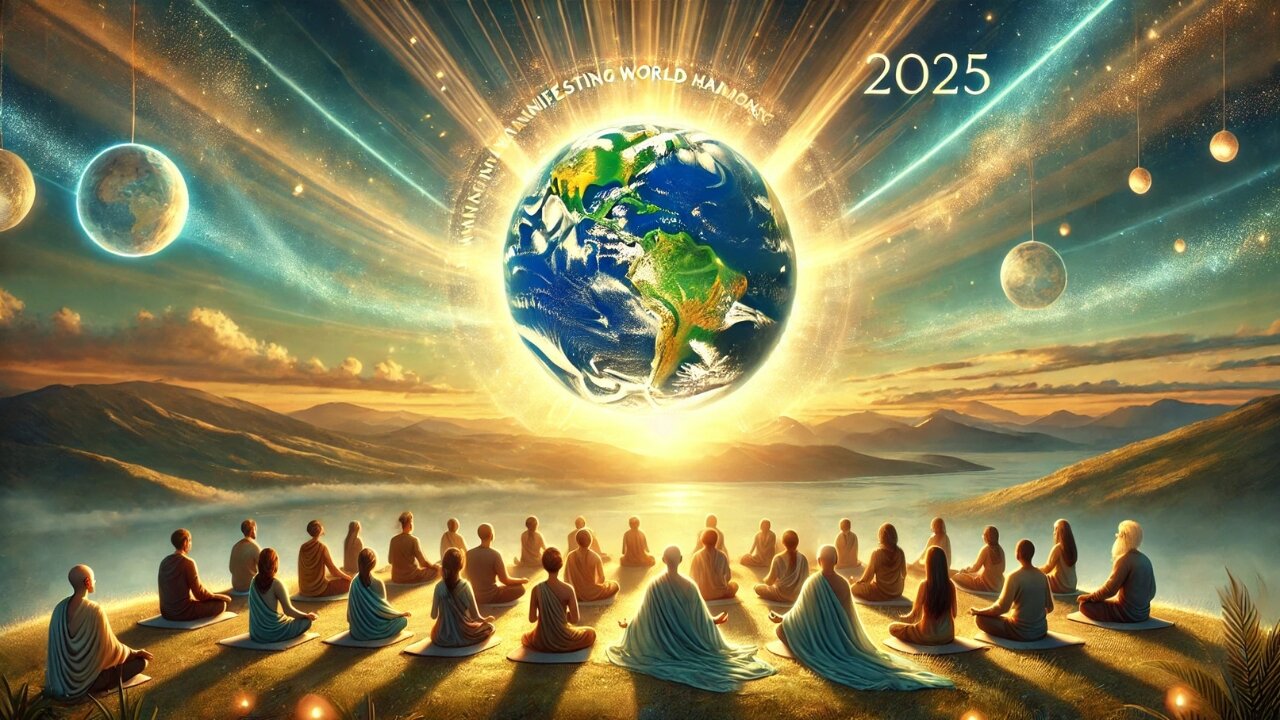 Meditation for 2025 Global Harmony: Manifesting World Peace Together