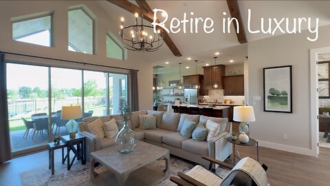 Ladera Adult Community, Prosper, TX. Avanti Model Home.
