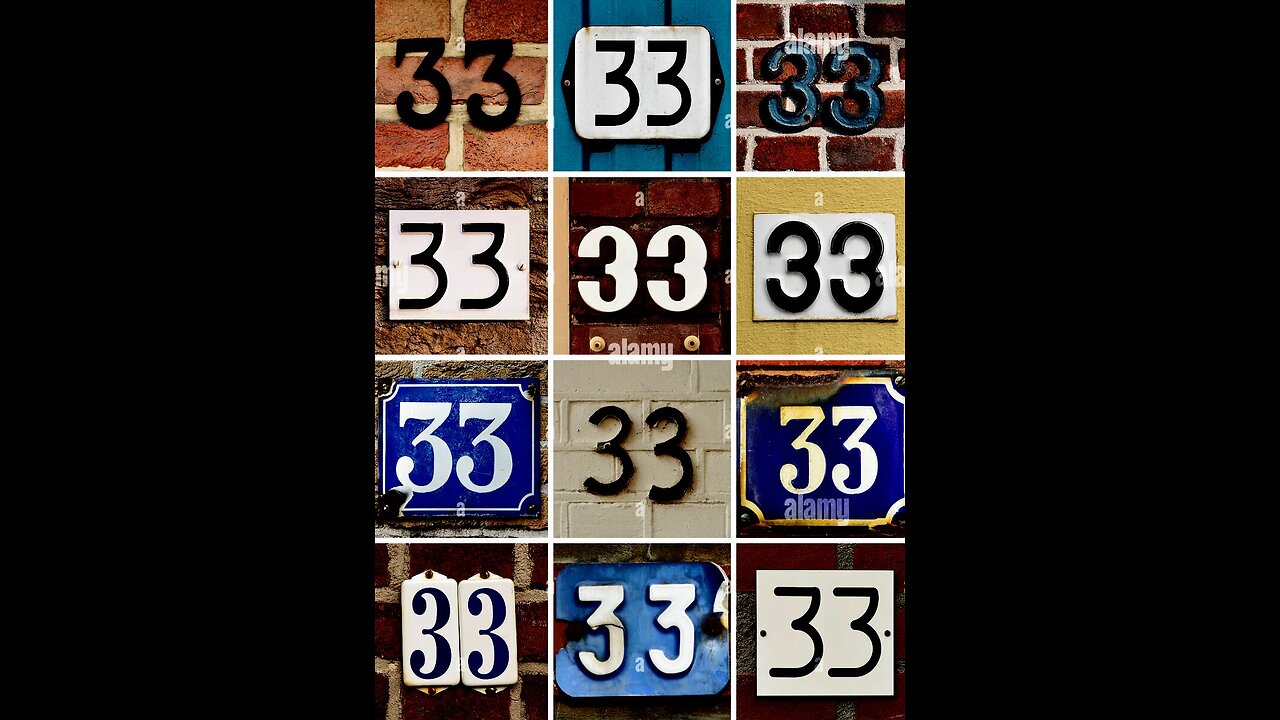THIRTY THREE (33)