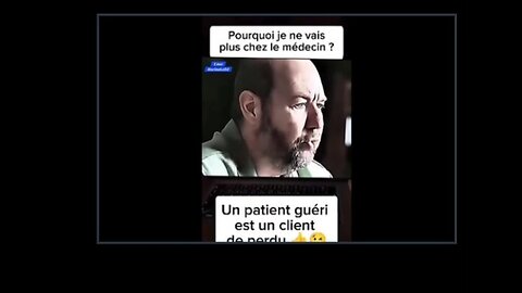 ⚕️🩺💊| Un patient guéri et un client de perdu...