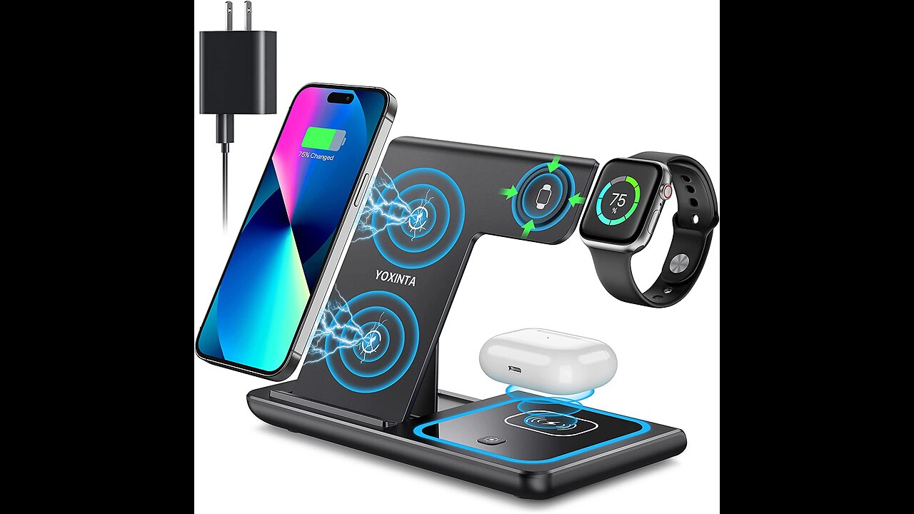 3 in 1 wireless charging station best buy