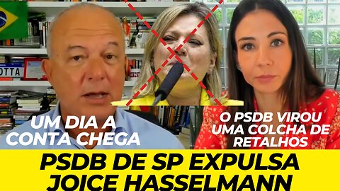 Diretório municipal do PSDB de SP expulsa Joice Hasselmann. SERÁ QUE VAI PARA O PT? O QUE VC ACHA?