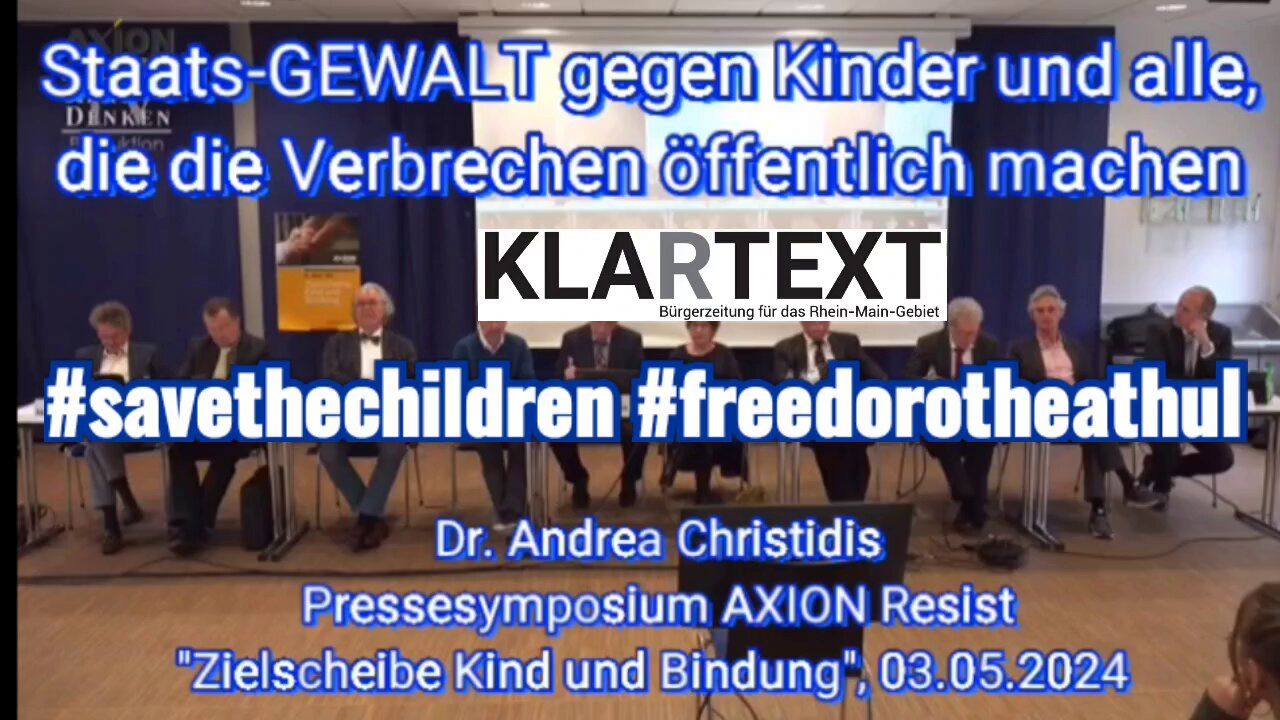 #savethechildren #freedorotheathul #neverforget #DorotheaThul #FreePress