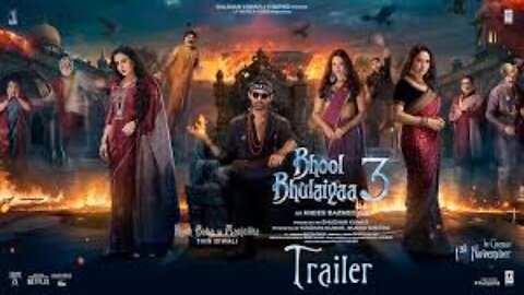 Bhool Bhulaiyaa 3 | Official Trailer | Kartik Aaryan, Vidya Balan, Madhuri Dixit, Triptii Dimri