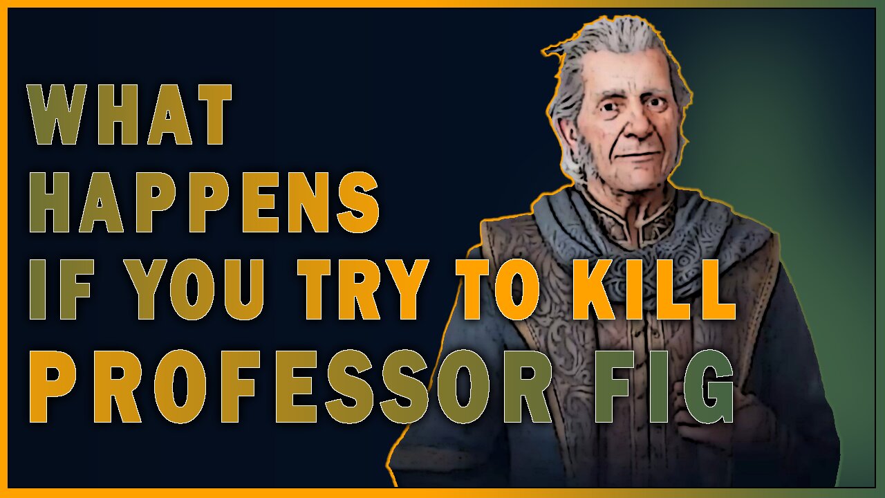 What Happens if you Try to Kill Professor Eleazar Fig in Hogwarts Legacy