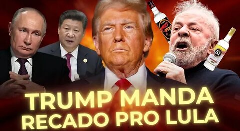 LULA desafia TRUMP e veja NO QUE DEU! (DÓLAR - BRICS)