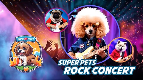 Super Pets: Rock Concert