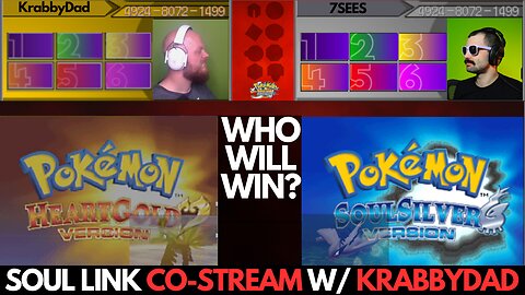 POKEMON SOUL LINK | HGvSS Co-Stream w/KrabbyDad