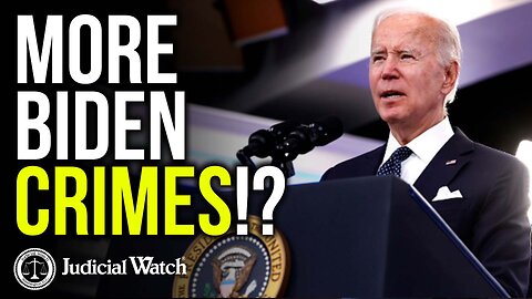 More Biden Crimes!?