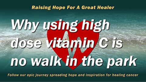 Why using high dose vitamin C is no walk in the park