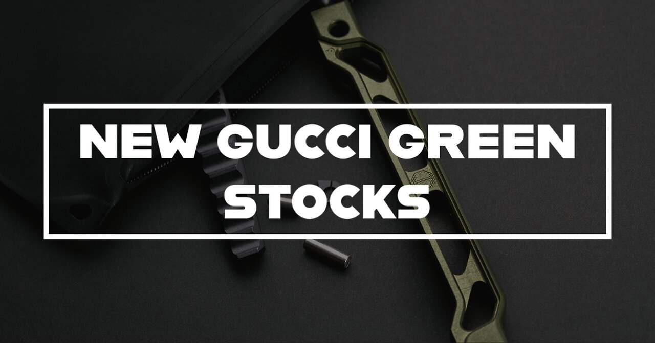 NEW Gucci Green Stocks