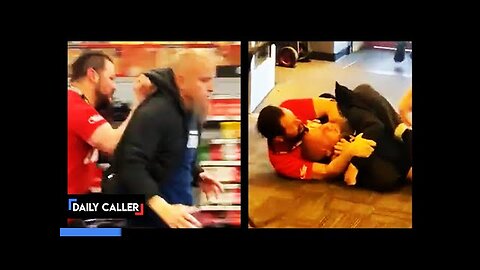 Guitar Center Employee Is NOT Letting Shoplifter Get Away