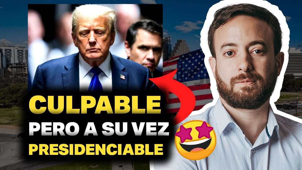 😨 Declaran CULPABLE a TRUMP: Reacción de Agustín Laje a la NOTICIA