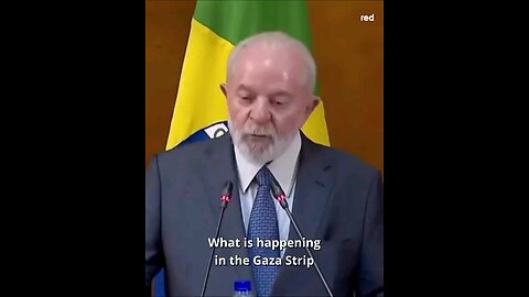 President Lula of Brazil Call out Israel for what they are doing to Gaza aThis is Why THE MEDIA⏬desp