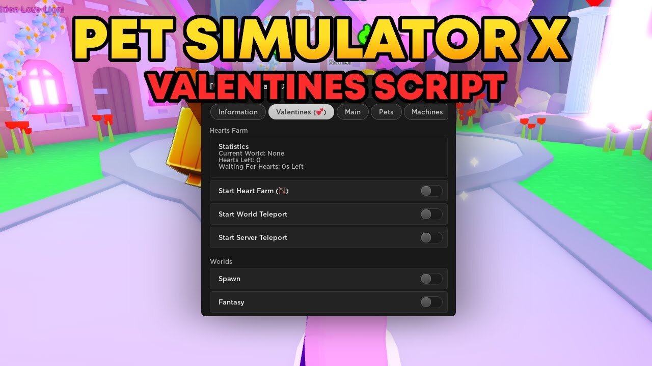 💖PET SIMULATOR X AUTO FARM SCRIPT *PASTEBIN* VALENTINES EVENT (ROBLOX)