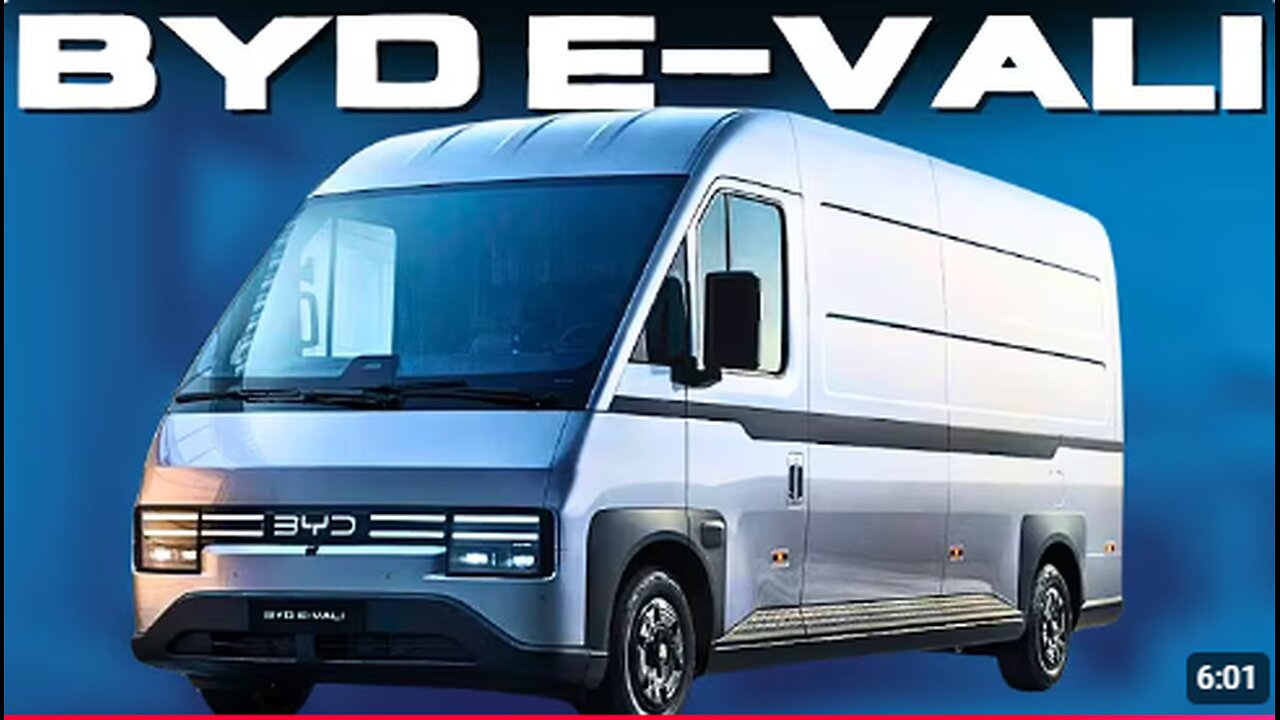 BYD Unveils New E-Vali Commercial Vehicle at IAA Transportation Expo in Germany