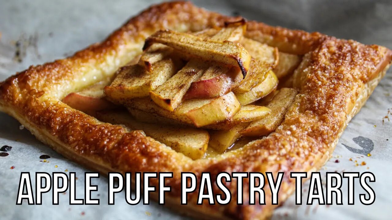 HOW TO MAKE Apple Puff Pastry Tarts | SUPER SIMPLE RECIPE | JorDinner