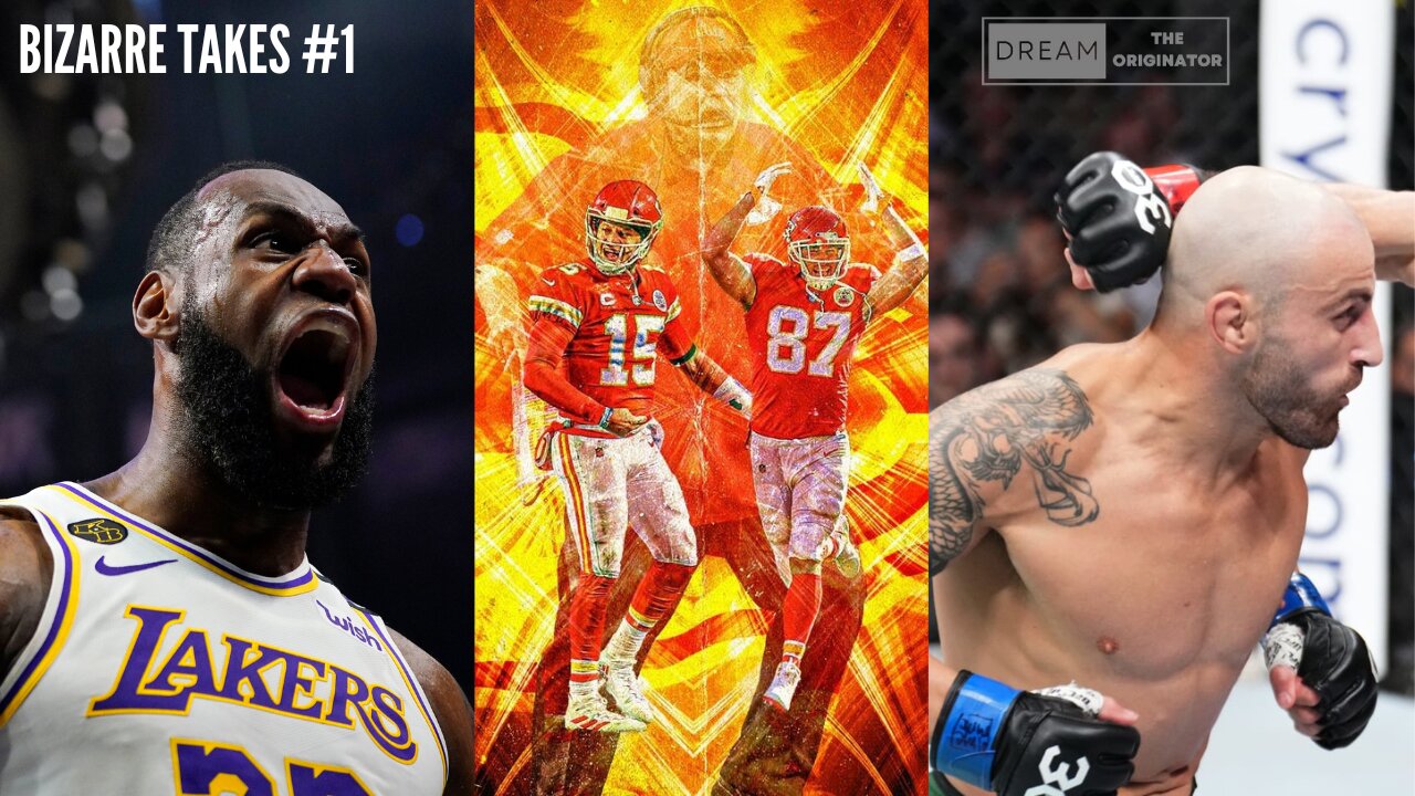 Bizarre Takes: Episode #1 - LeBron James becomes all-time leader, Chiefs beat Eagles, Alex GOAT