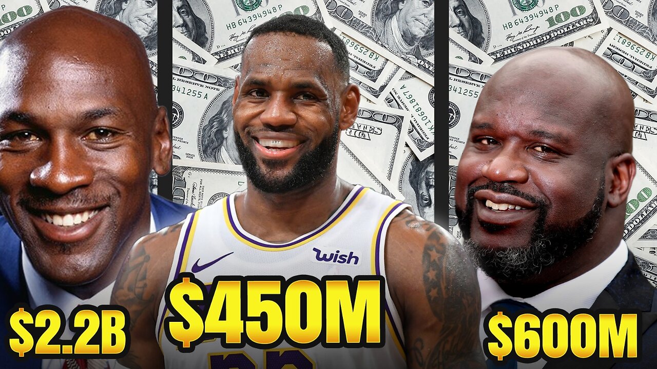 Top 10 RICHEST NBA Players Ever