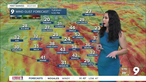 High chances of showers and thunderstorms Monday