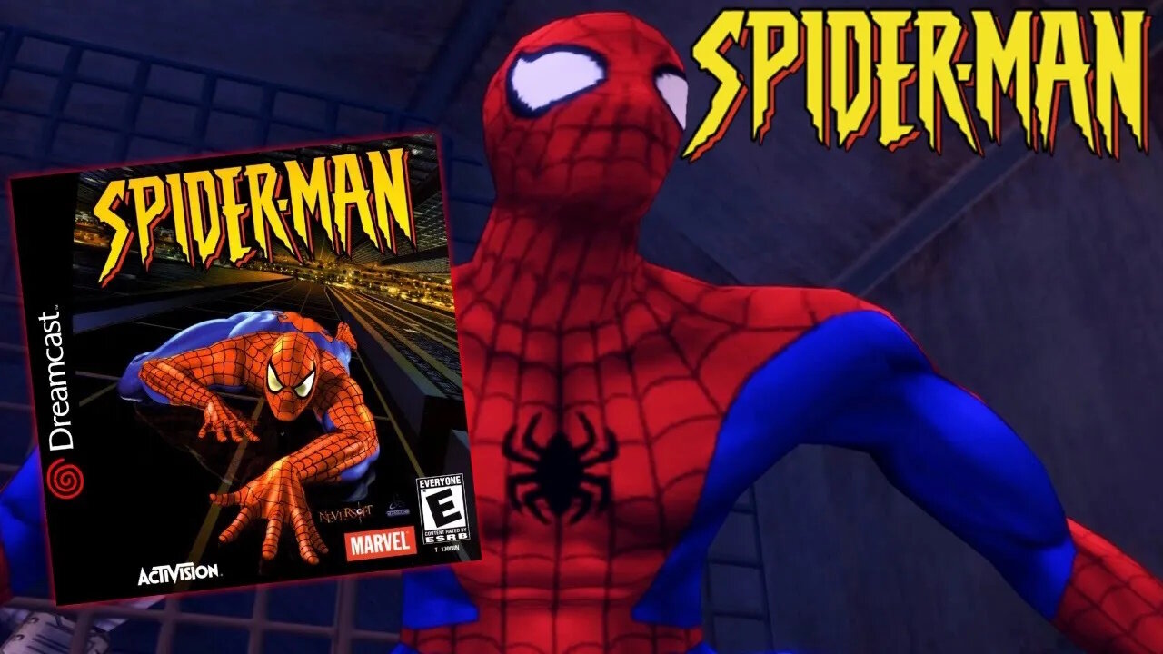 Spider Man (2000) Full-Playthrough (Hard difficulty) l (Dreamcast) (Long-Play) (DEmul Emulator)