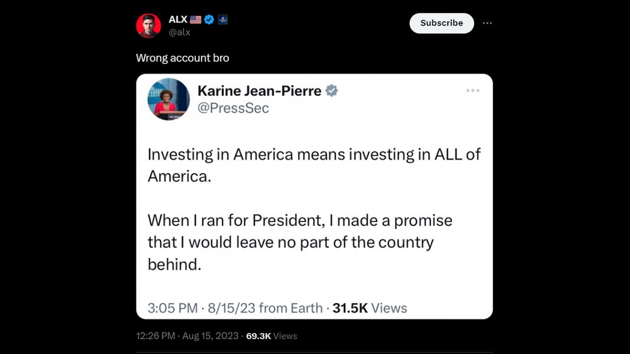 liberal democrat cult klan Karine Jean-Pierre lying to Hunter Biden’s CORRUPT PARDON is Priceless