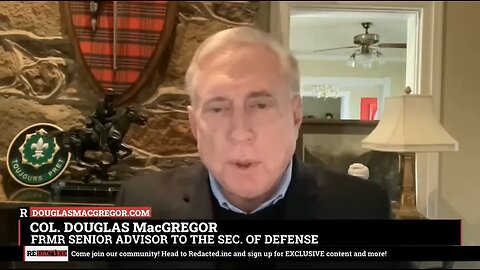 Col. Douglas Macgregor: "Neither we nor our allies are prepared to fight all-out war with Russia"