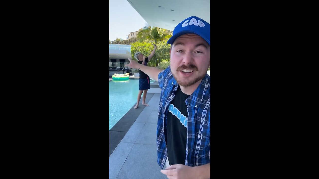 I Threw His iPhone 14 In The Pool 🤣